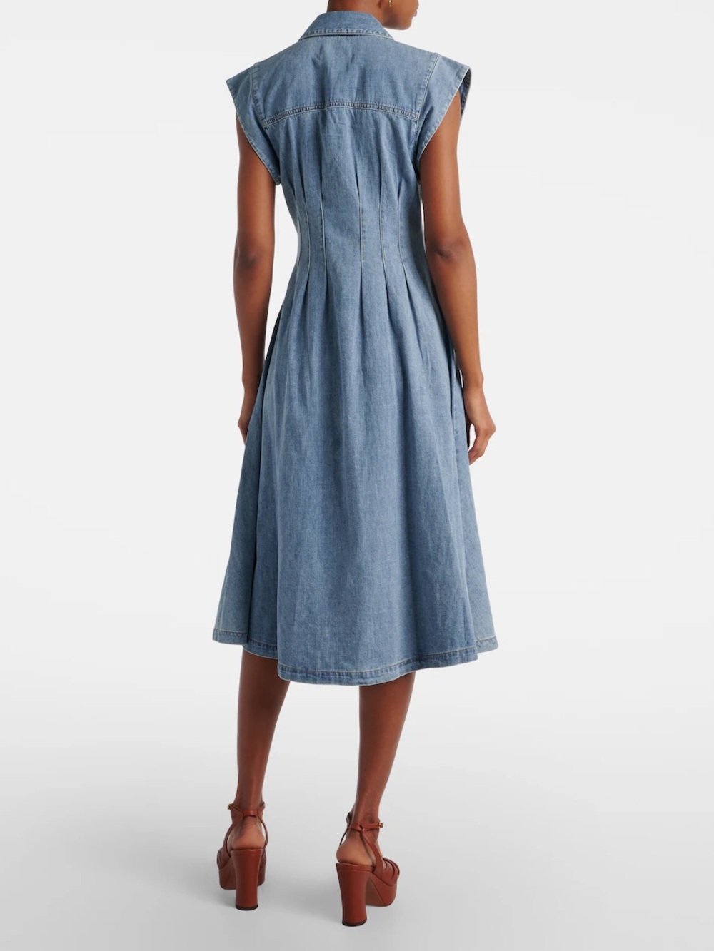 Veronica Beard Ruben Midi Dress - Picture 4 of 16